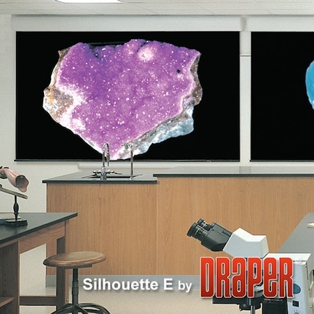 Silhouette/Series E Contrast White Electric Projection Screen Size/Format: 72" / 4:3